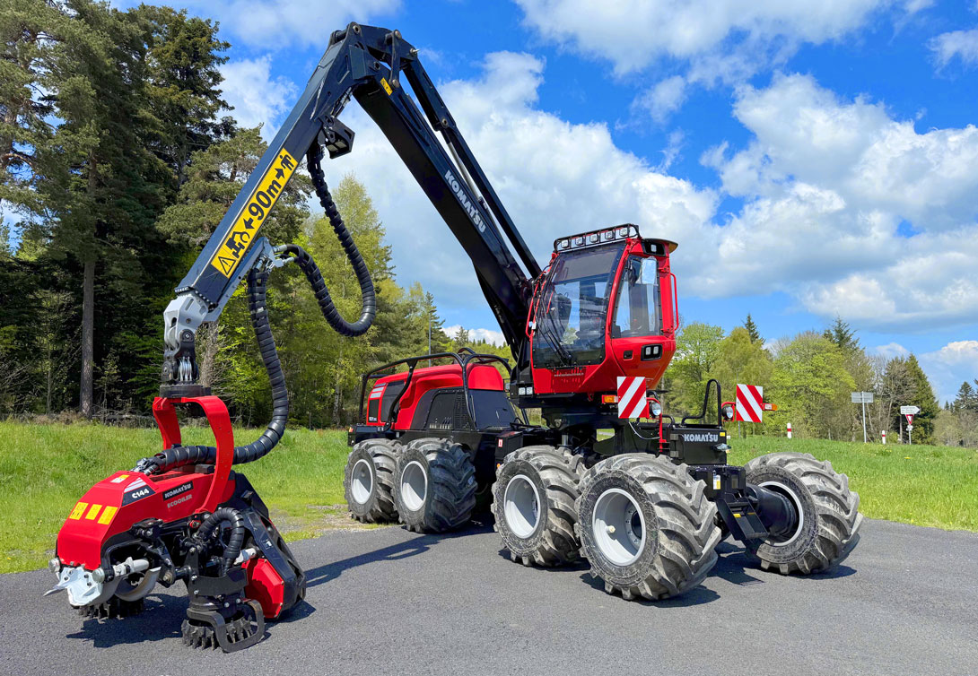 Abatteuse d'arbre Komatsu 2025 Abatteuse d'arbre Komatsu 2025